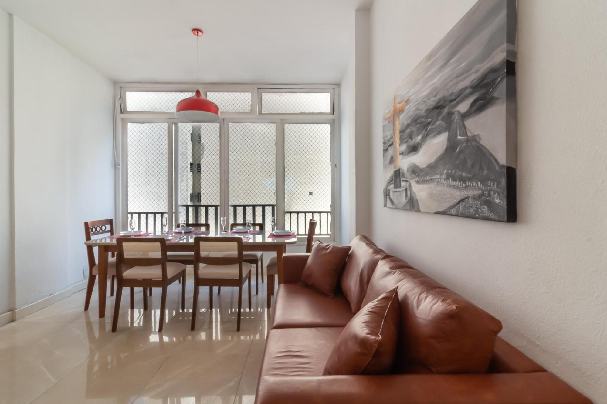 Pineapples SF704 - Apartamento Pet Friendly com 4 quartos e para até 8 pessoas em Copacabana Río de Janeiro Exterior foto
